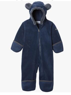 Columbia Western Barlow Tiny Bear II Bunting
0-3M Navy Fleece Baby Snowsuit NWT